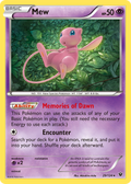 Mew 29 124 Fates Collide Holofoil