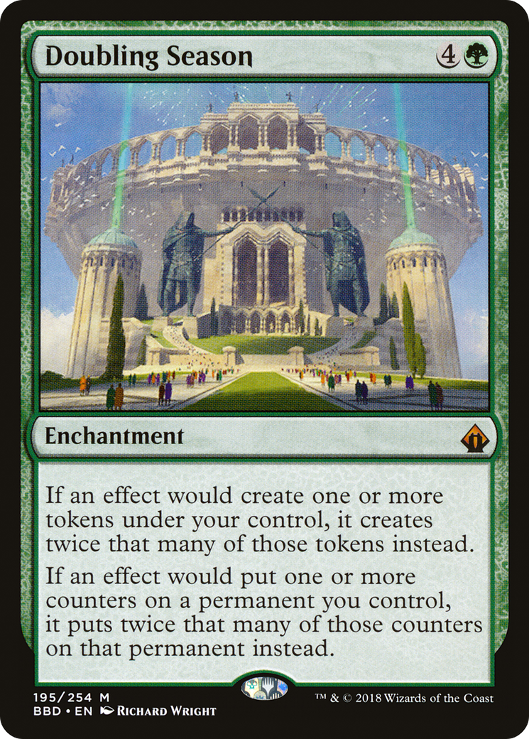 Doubling Season (BBD-195) - Battlebond Foil