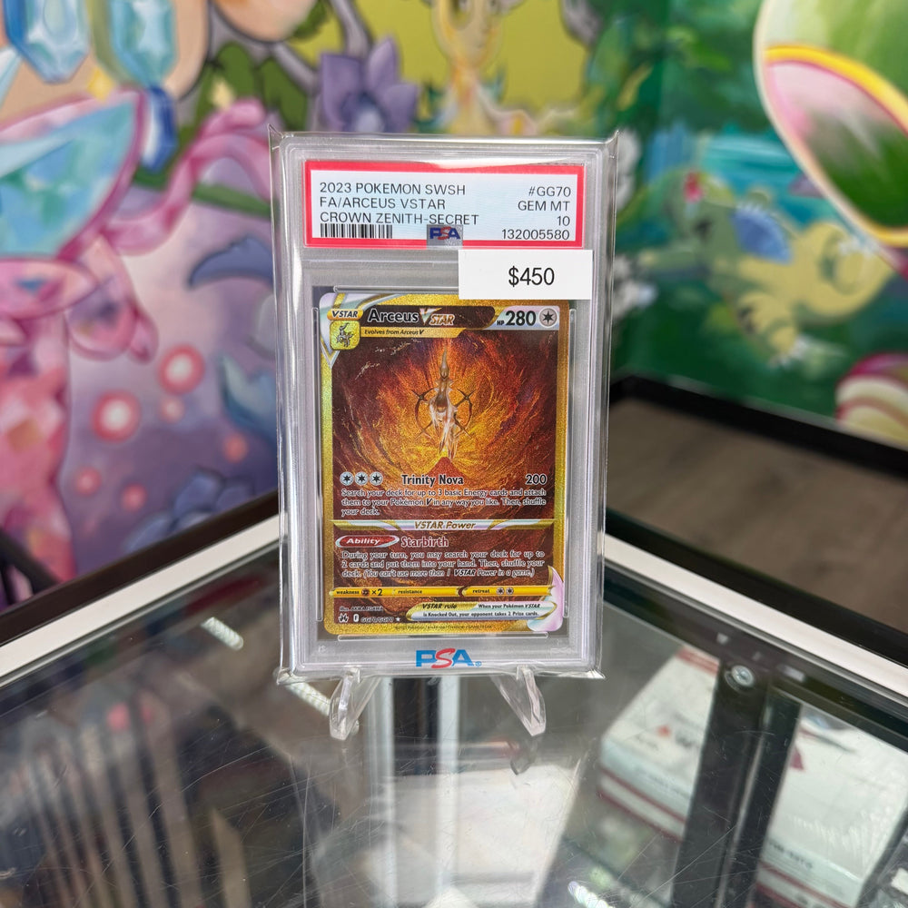 Pokemon Crown Zenith Arceus VSTAR Secret #GG70