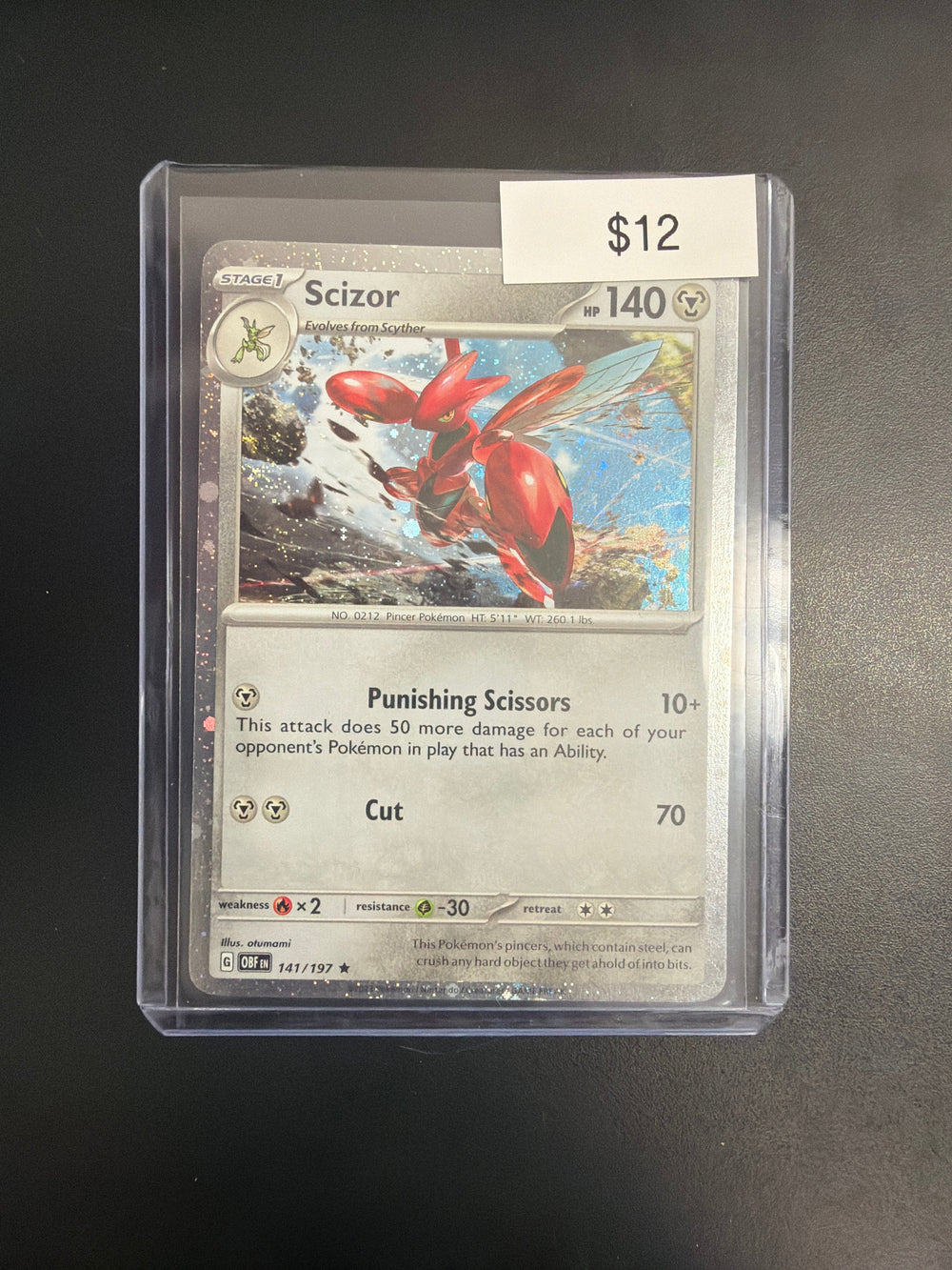 Pokemon Scizor #141/197