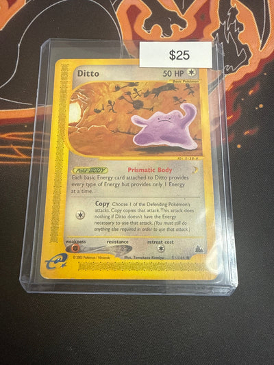 Pokemon Ditto Non-Holo #51/144