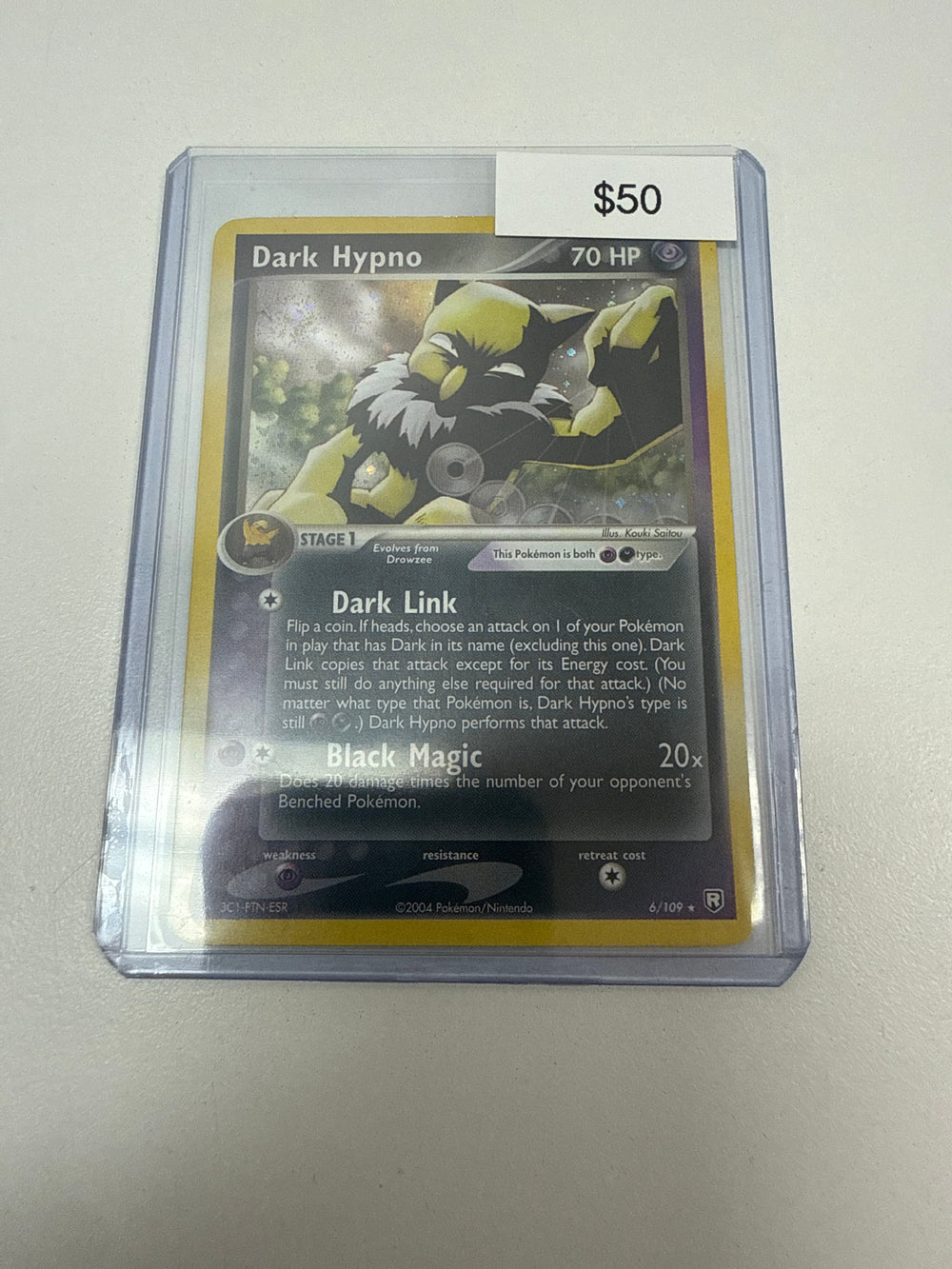 Pokemon Dark Hypno Holo #6/109