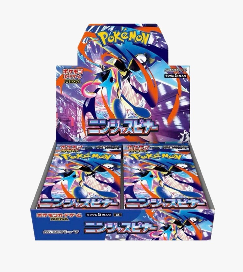 Pokemon: M4 Ninja Spinner Booster Box Japanese Booster Box