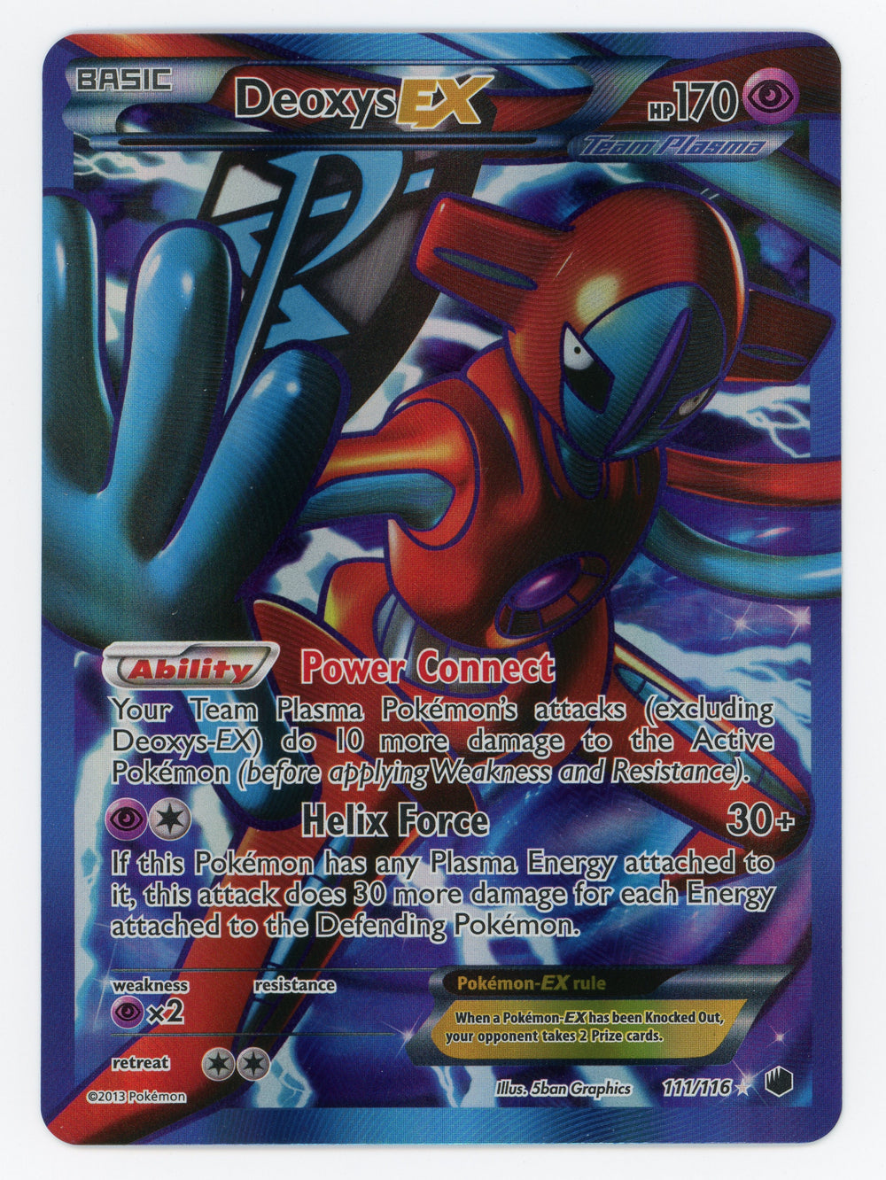 Deoxys-EX - 111/116 - Rare Ultra - Ultra Rare - Scan 15335