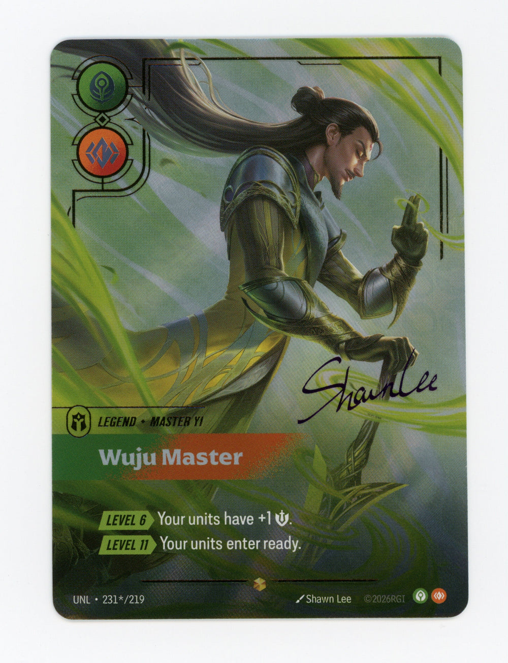 Wuju Master (Master Yi) — Signature|Foil — ID 17467