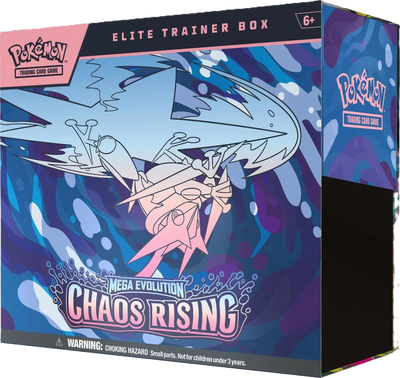 Pokemon Mega Evolution Chaos Rising Elite Trainer Box