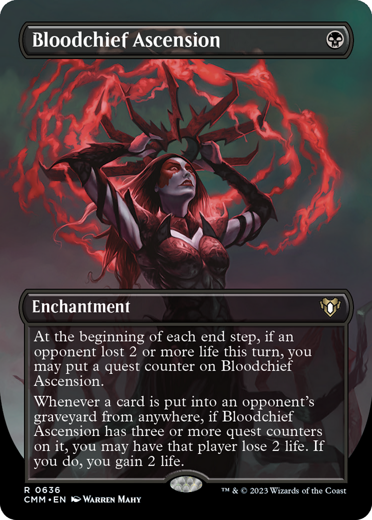Bloodchief Ascension (CMM-636) - Commander Masters (Borderless)