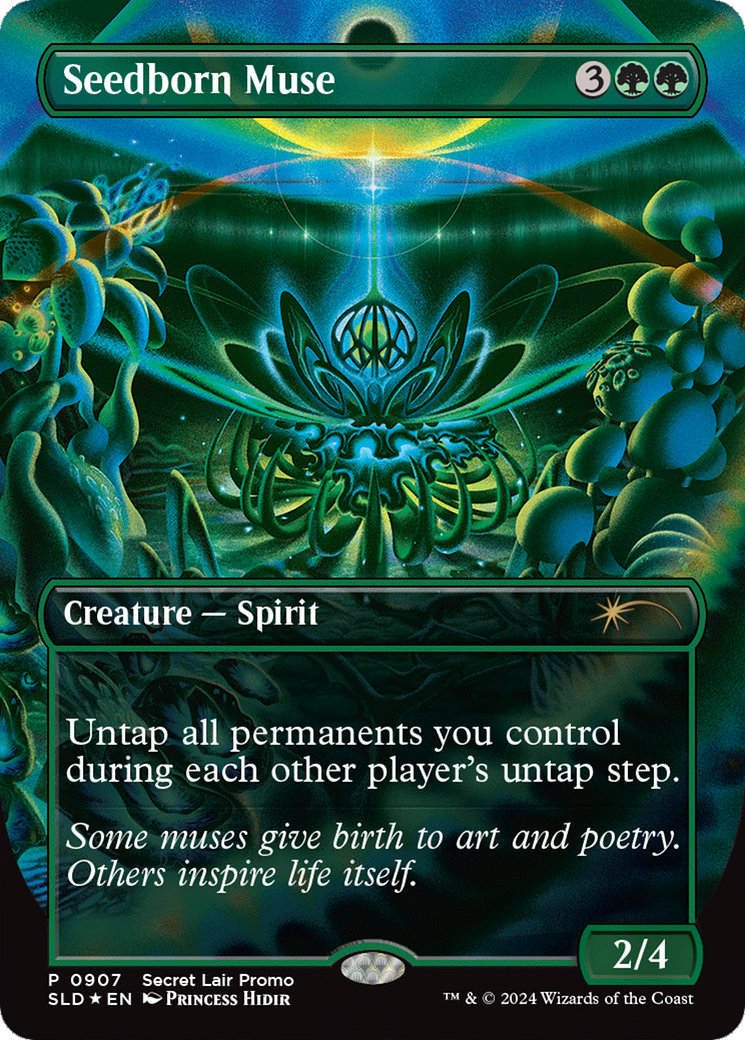 Seedborn Muse (SLD-907) - Secret Lair Drop (Borderless) Foil