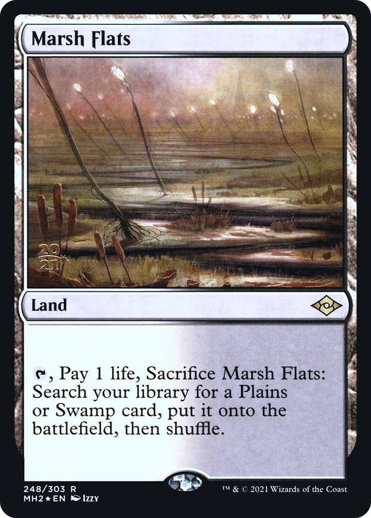 Marsh Flats (PRE-248S) - Modern Horizons 2 Promos Foil