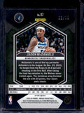 2023/24 Panini Mosaic Jaden McDaniels #87 Gold Fast Break /10