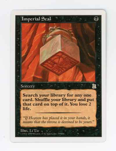 Imperial Seal — ID 17364