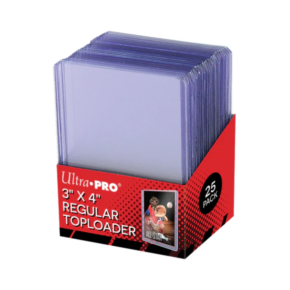 Ultra Pro 3x4 Regular Toploader (25 count)