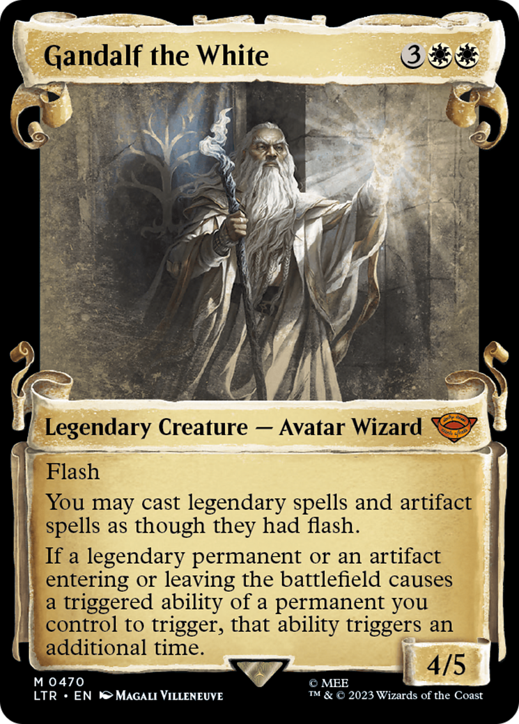 Gandalf the White (LTR-470) - The Lord of the Rings: Tales of Middle-earth: (Showcase)