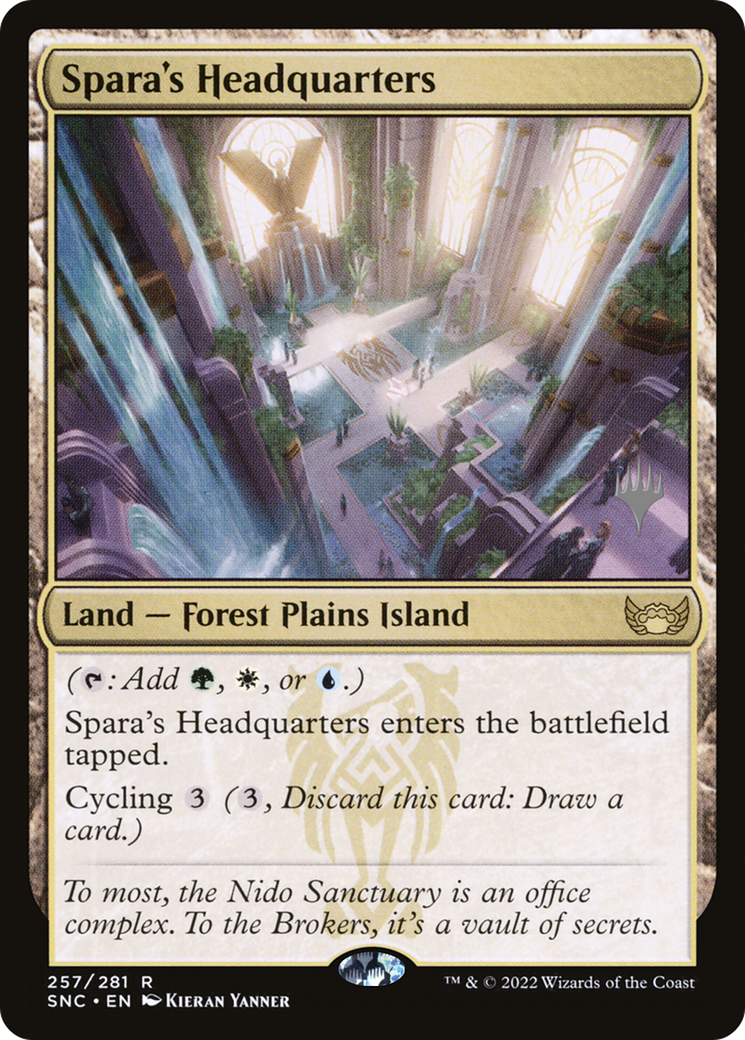Spara's Headquarters (PPSNC-257P) - Streets of New Capenna Promos