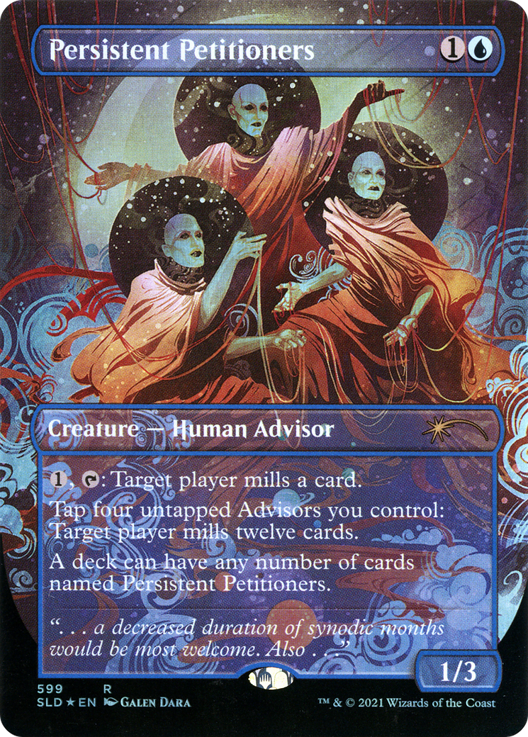 Persistent Petitioners (SLD-599) - Secret Lair Drop (Borderless) Foil