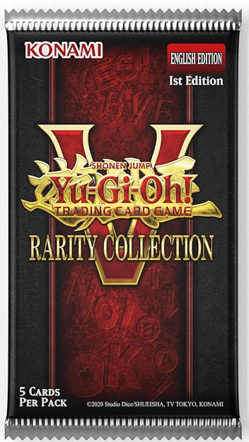 Rarity Collection V - 1st Edition - Sleeved Booster Pack