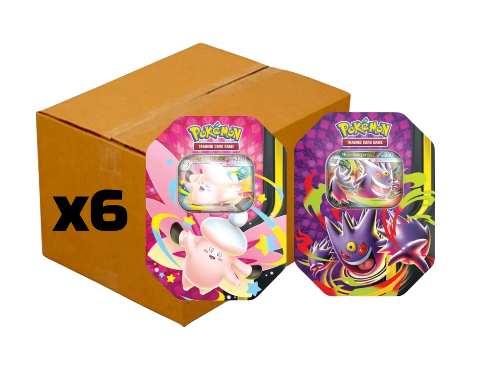 Sealed Case Mega Moonlit Tins