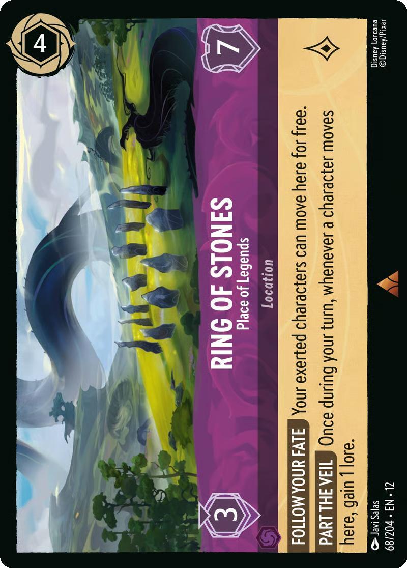 Ring of Stones - Place of Legends - 68/204 [Wilds Unknown] [Non-Foil]