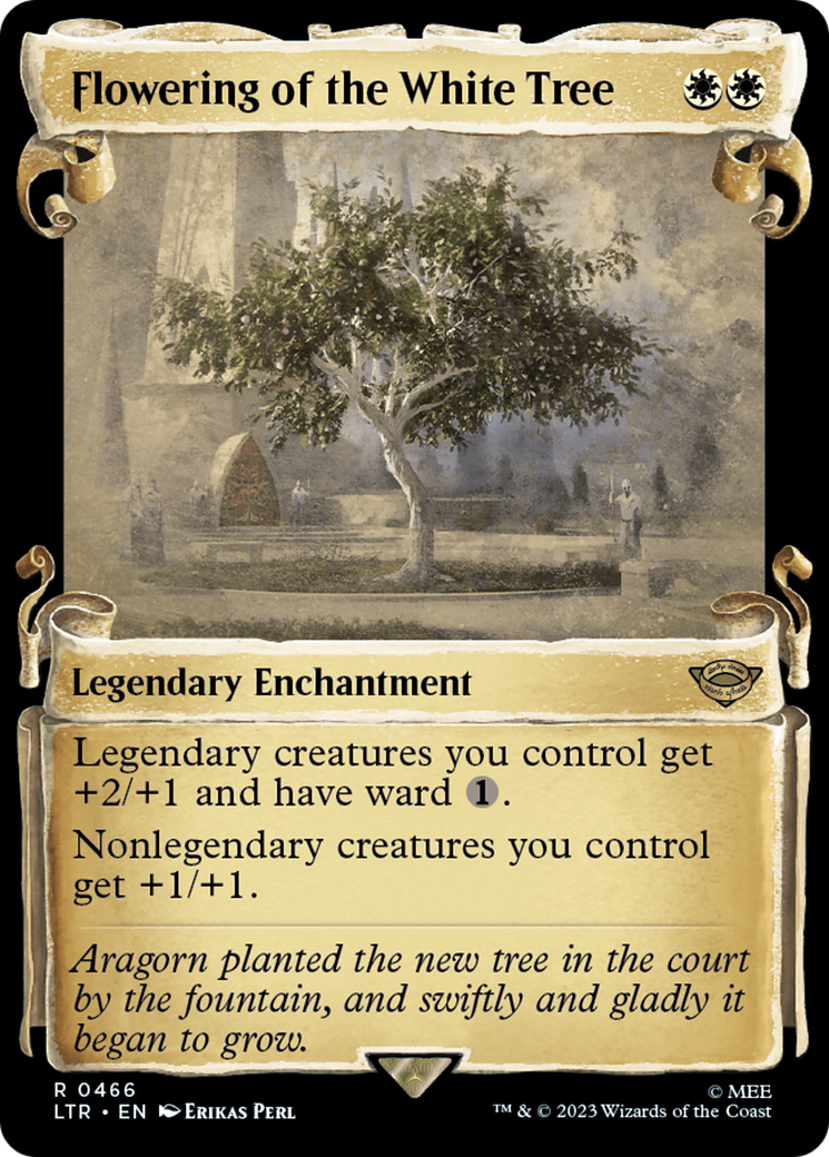 Flowering of the White Tree (LTR-466) - The Lord of the Rings: Tales of Middle-earth: (Showcase)
