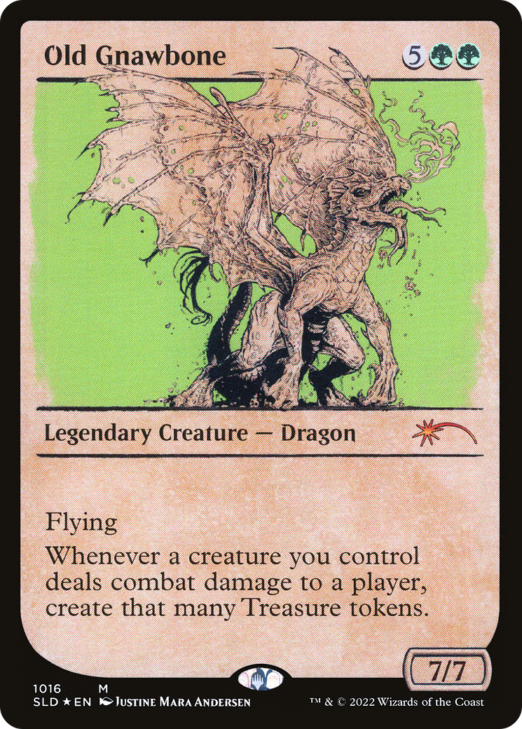 Old Gnawbone (SLD-1016) - Secret Lair Drop: (Showcase) Foil