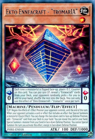 Ekto Enneacraft - "tromarIA" - PHRE-EN018 - Rare - 1st Edition