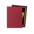 Dragon Shield Non-Glare Matte Sleeves - Standard Size - 100ct - Blood Red