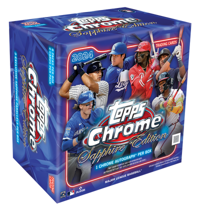 2024 Topps Chrome Baseball Sapphire Edition Box