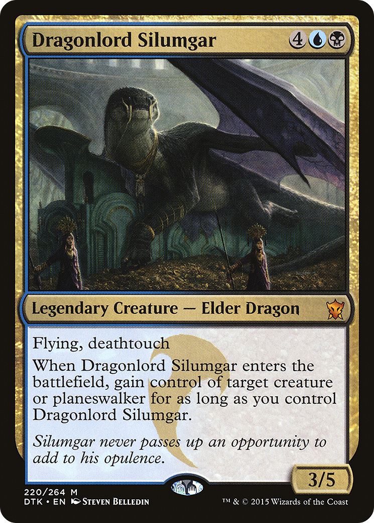 Dragonlord Silumgar (DTK-220) - Dragons of Tarkir Foil