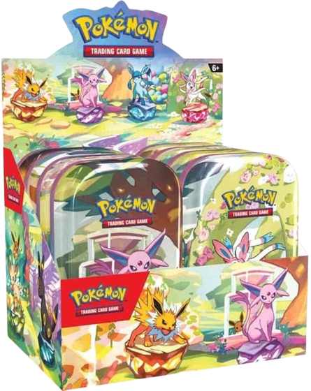 Pokemon Scarlet & Violet Prismatic Evolutions Mini Tin