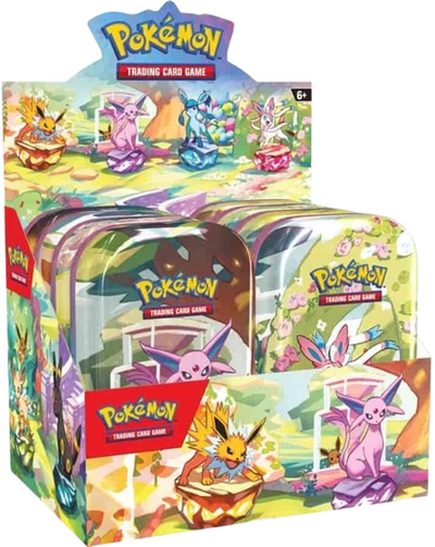 Pokemon Scarlet & Violet Prismatic Evolutions Mini Tin