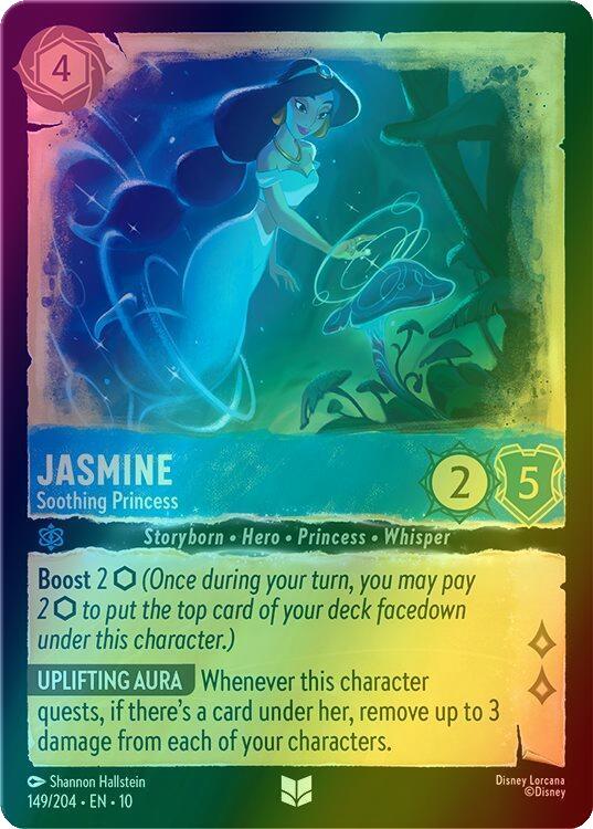 Jasmine - Soothing Princess - 149/204 [Whispers in the Well] [Holofoil]