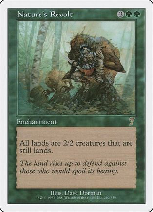 Nature's Revolt (7ED-260) - 7th Edition Foil