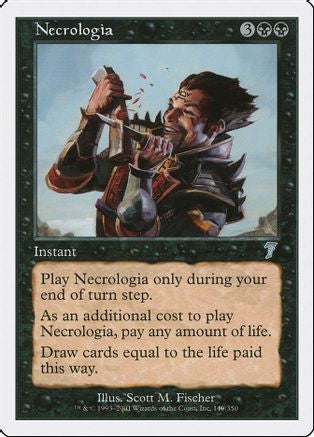 Necrologia (7ED-149) - 7th Edition Foil