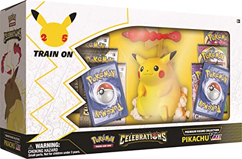 POKEMON Celebrations Premium Figure Collection Pikachu Vmax