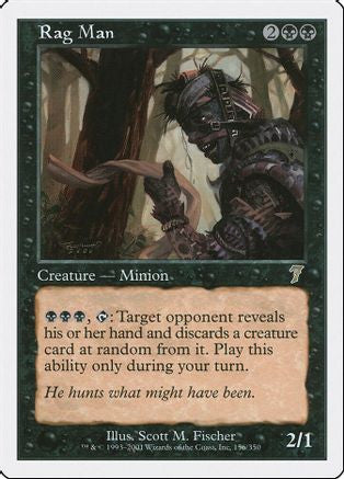 Rag Man (7ED-156) - 7th Edition Foil