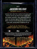 2024 Bowman Chrome Jackson Holliday #RI-9 Rising Infernos Aqua /125