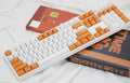 Varmilo VA108M Orange and White White LED Dye Sub PBT Mechanical Keyboard