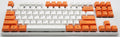 Varmilo VA87M Orange and White White LED TKL Dye Sub PBT Mechanical Keyboard