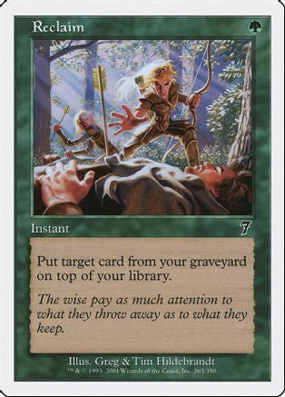 Reclaim (7ED-263) - 7th Edition Foil