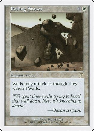 Rolling Stones (7ED-035) - 7th Edition Foil