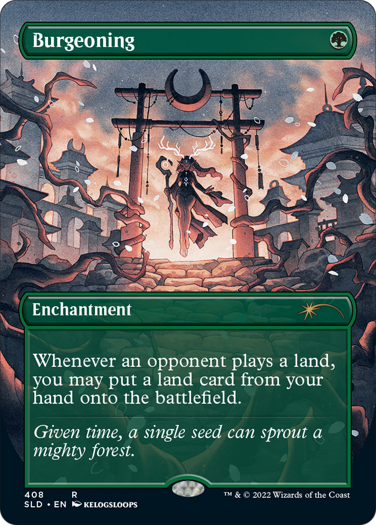 Burgeoning (SLD-408) - Secret Lair Drop (Borderless)