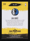 2018-19 Panini Court Kings - Luka Doncic - Rookies Level III - #177 - Ungraded Card