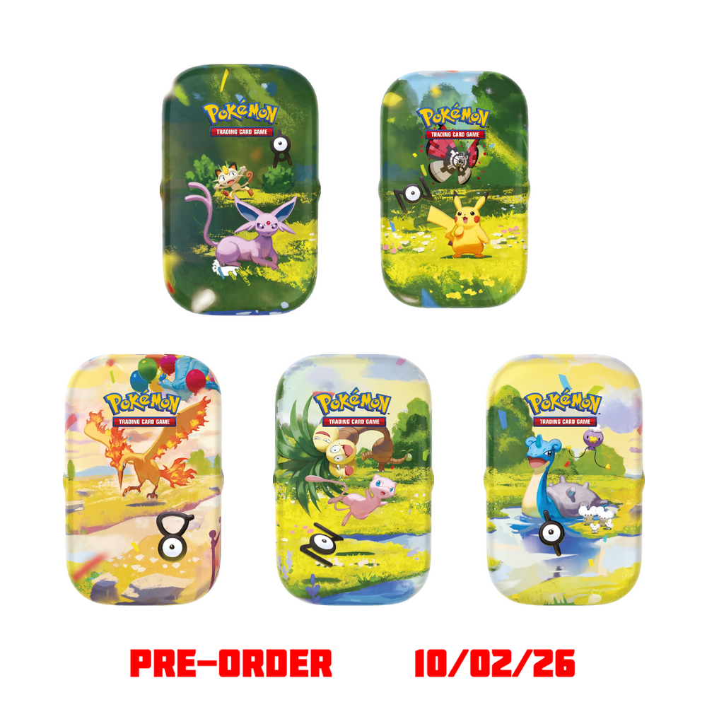 Pokémon 30th Celebration Mini Tin Day Collection (Set of 5)