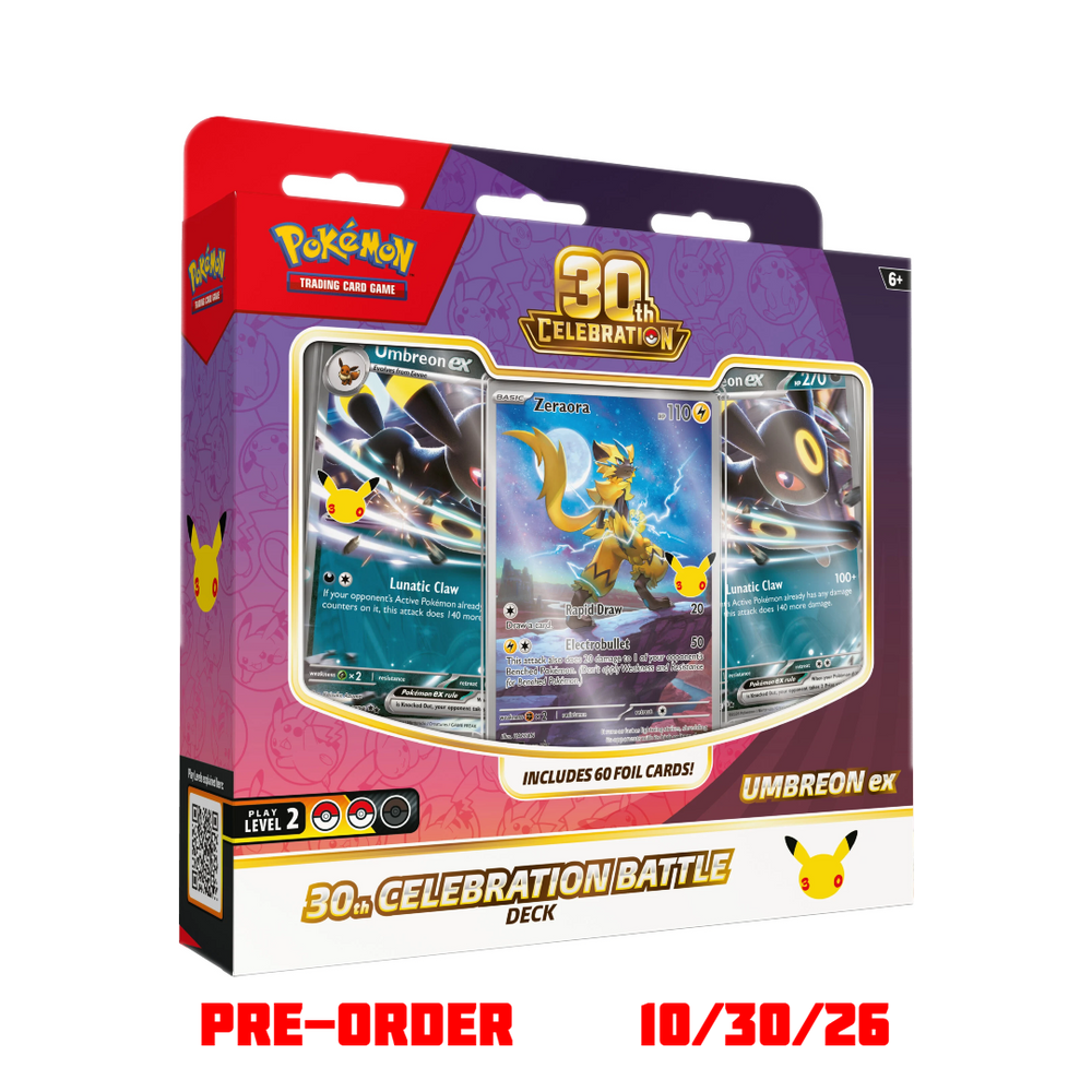 Pokémon 30th Celebration Battle Deck - Umbreon ex