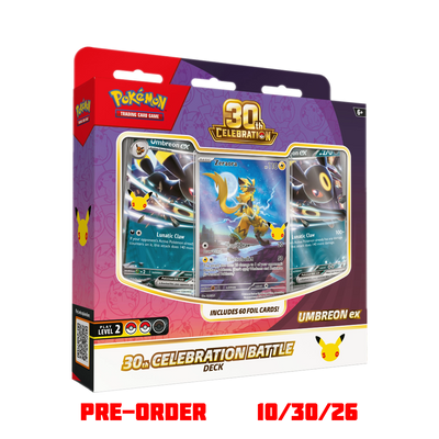 Pokémon 30th Celebration Battle Deck - Umbreon ex