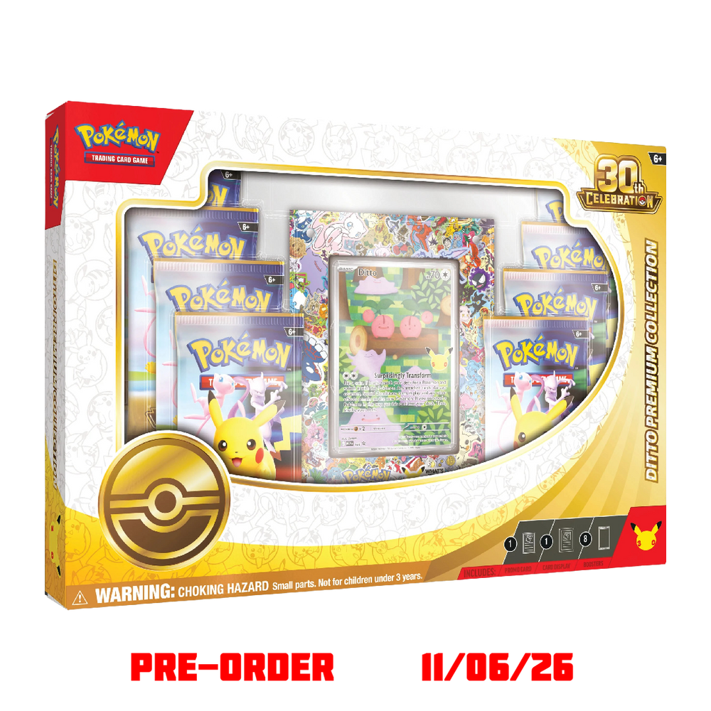 Pokémon 30th Celebration Ditto Premium Collection