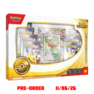 Pokémon 30th Celebration Ditto Premium Collection