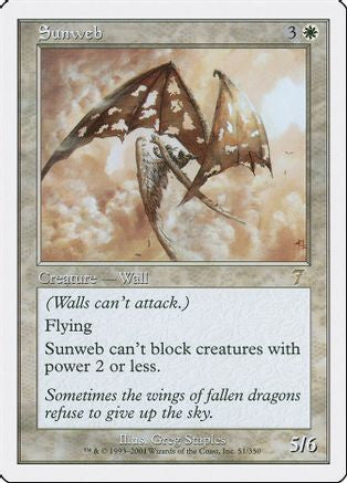 Sunweb (7ED-051) - 7th Edition Foil