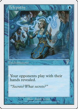 Telepathy (7ED-102) - 7th Edition Foil