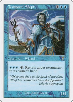 Temporal Adept (7ED-103) - 7th Edition Foil